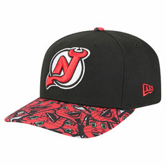 New Jersey Devils - New Era Mascot Visor 9SEVENTY Adjustable Hat Black