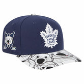 Toronto Maple Leafs - New Era Mascot Visor 9SEVENTY Adjustable Hat Blue