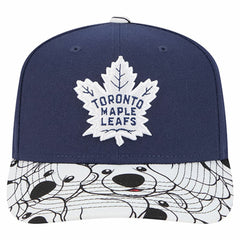 Toronto Maple Leafs - New Era Mascot Visor 9SEVENTY Adjustable Hat Blue