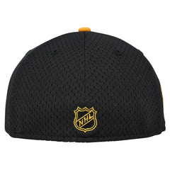 Boston Bruins New Era Mesh Crown Two-Tone 59FIFTY Fitted Hat Black/Gold