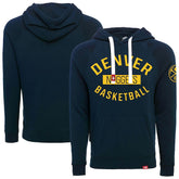 NBA - Denver Nuggets Sportiqe Unisex Olsen Tri-Blend Pullover Hoodie - Navy