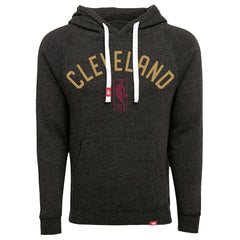 NBA - Cleveland Cavaliers Sportiqe Unisex Olsen Tri-Blend Pullover Hoodie - Black