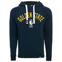 NBA - Golden State Warriors Sportiqe Unisex Olsen Tri-Blend Pullover Hoodie - Navy