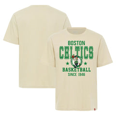 NBA - Boston Celtics Sportiqe Unisex Duke Premium T-Shirt - Cream