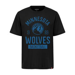 NBA - Minnesota Timberwolves Sportiqe Unisex Duke Premium T-Shirt - Black