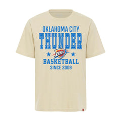 NBA - Oklahoma City Thunder Sportiqe Unisex Duke Premium T-Shirt - Cream