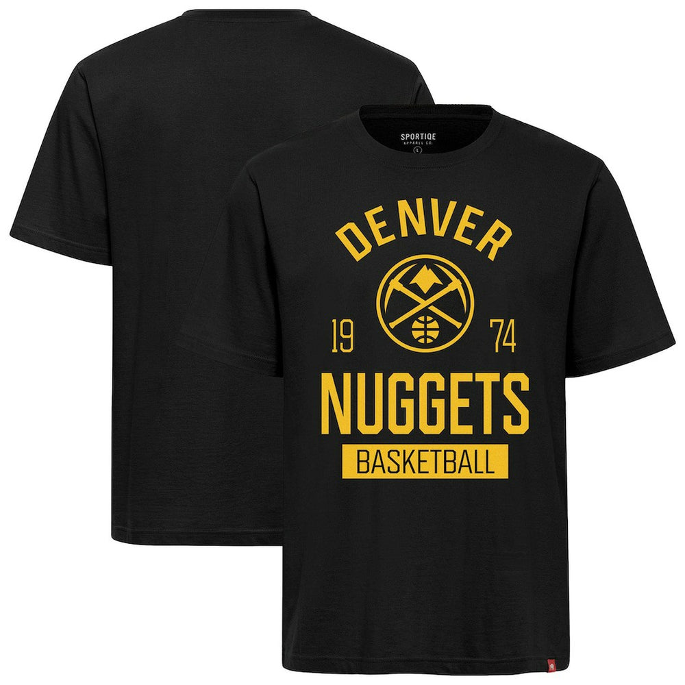 NBA - Denver Nuggets Sportiqe Unisex Duke Premium T-Shirt - Black