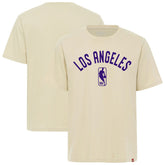 NBA - Los Angeles Lakers Sportiqe Unisex Duke Premium T-Shirt - Cream