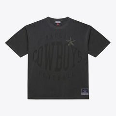 Dallas Cowboys Downtown Collection Premium T-Shirt Black - Mitchell & Ness