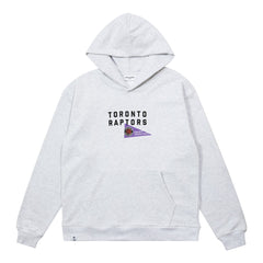 NBA - Enjoy Basketball x Toronto Raptors Unisex Hoop Enthusiast Capsule Collection Pullover Hoodie - Heather Gray