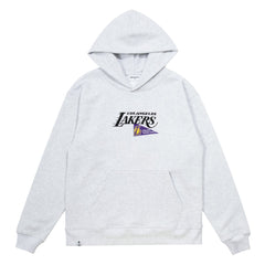 NBA - Enjoy Basketball x Los Angeles Lakers Unisex Hoop Enthusiast Capsule Collection Pullover Hoodie - Heather Gray