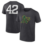Athletics Jackie Robinson Day Name & Number T-Shirt discount