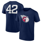 Cleveland Guardians Jackie Robinson Day Name & Number T-Shirt Sale