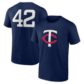 Minnesota Twins Jackie Robinson Day Name & Number T-Shirt discount