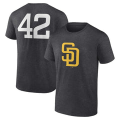 San Diego Padres Jackie Robinson Day Name & Number T-Shirt On Sale