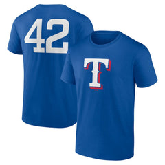 Texas Rangers Jackie Robinson Day Name & Number T-Shirt discount
