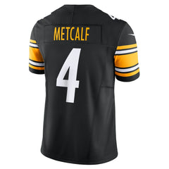 DK Metcalf Pittsburgh Steelers Team Vapor F.U.S.E. Limited Jersey Black - Nike