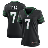 Justin Fields New York Jets Women's Alternate Game Jersey Black - Nike