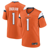 Evan Engram Denver Broncos Team Game Jersey Orange - Nike