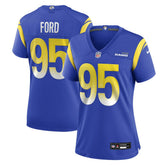Poona Ford Los Angeles Rams Women's Team Game Jersey Royal - Nike