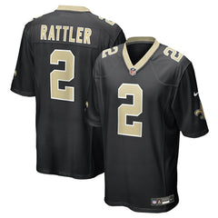 Spencer Rattler New Orleans Saints Team Game Jersey Black - Nike