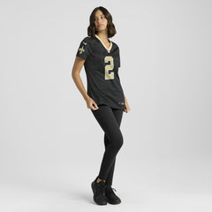 Spencer Rattler New Orleans Saints Women's Team Game Jersey Black - Nike