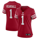 Ricky Pearsall San Francisco 49ers Women's Team Game Jersey Scarlet - Nike