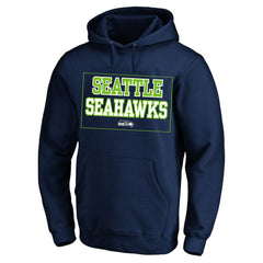 Seattle Seahawks Big & Tall Fleece Hoodie College Navy - Fanatics