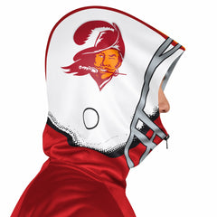 Tampa Bay Buccaneers Pro Player Retro Helmet Full-Zip Hooded Track Jacket Red/Orange - NFL