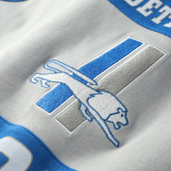 Detroit Lions Retro Colorblock Tank Top Blue - Mitchell & Ness