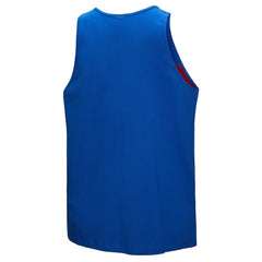 New England Patriots Retro Colorblock Tank Top Royal - Mitchell & Ness