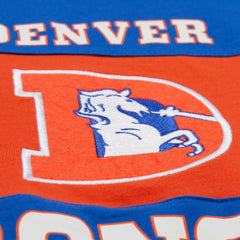 Denver Broncos Retro Colorblock Tank Top Royal - Mitchell & Ness