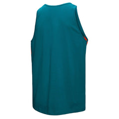 Miami Dolphins Retro Colorblock Tank Top Aqua - Mitchell & Ness