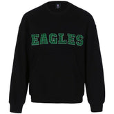 Philadelphia Eagles Cuce Women's Chenille Jeweled Sweatshirt Black - NFL