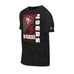 San Francisco 49ers New Era Enzyme Washed Oversized T-Shirt Black - NFL