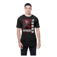 San Francisco 49ers New Era Enzyme Washed Oversized T-Shirt Black - NFL