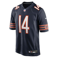 Olamide Zaccheaus Chicago Bears Team Game Jersey Navy - Nike