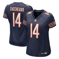 Olamide Zaccheaus Chicago Bears Women's Team Game Jersey Navy - Nike