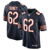 Joe Thuney Chicago Bears Team Game Jersey Navy - Nike