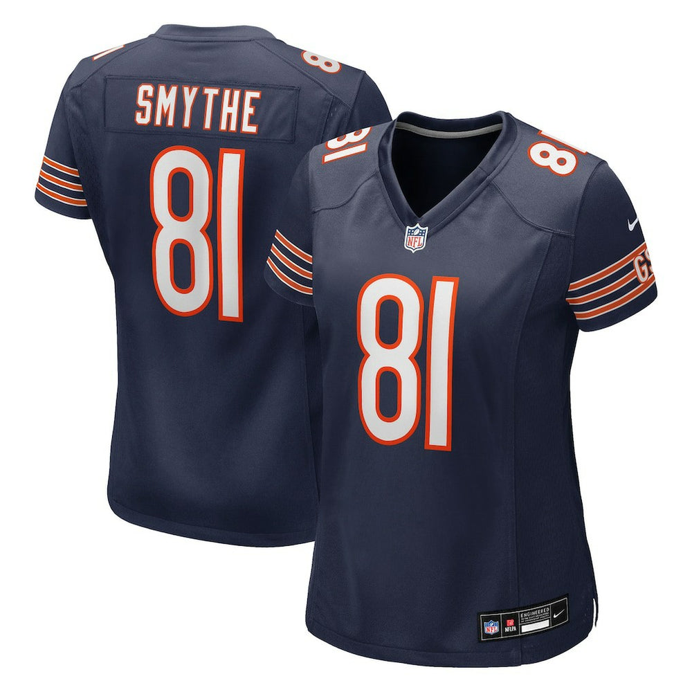 Durham Smythe Chicago Bears Women's Team Game Jersey Navy - Nike