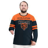 Chicago Bears G-III Sports by Carl Banks Adaptive Outlast Long Sleeve T-Shirt Navy/Orange - NFL