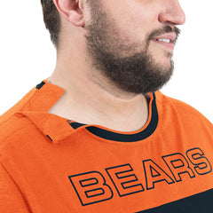 Chicago Bears G-III Sports by Carl Banks Adaptive Outlast Long Sleeve T-Shirt Navy/Orange - NFL