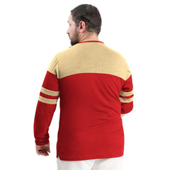 San Francisco 49ers G-III Sports by Carl Banks Adaptive Outlast Long Sleeve T-Shirt Scarlet/Gold - NFL
