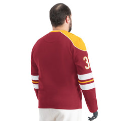 Washington Commanders G-III Sports by Carl Banks Adaptive Lord Stanley Crewneck Sweatshirt Burgundy - NFL