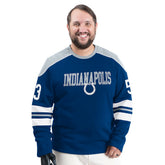 Indianapolis Colts G-III Sports by Carl Banks Adaptive Lord Stanley Crewneck Sweatshirt Royal - NFL