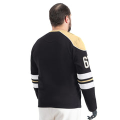 New Orleans Saints G-III Sports by Carl Banks Adaptive Lord Stanley Crewneck Sweatshirt Black - NFL