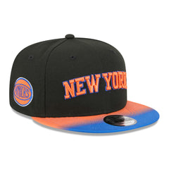 New Era - New York Knicks Jersey Hook Statement Edition 9FIFTY Snapback Hat - Black/Blue