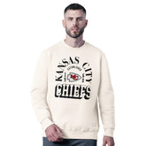 Kansas City Chiefs MSX by Michael Strahan Whiteout Tri-Blend Sweatshirt White - NFL