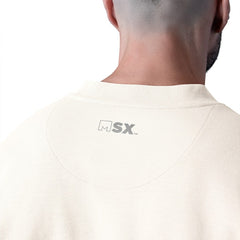 Buffalo Bills MSX by Michael Strahan Whiteout Tri-Blend Sweatshirt White - NFL