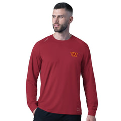 Washington Commanders MSX by Michael Strahan Forward Long-Sleeve T-Shirt Burgundy - NFL
